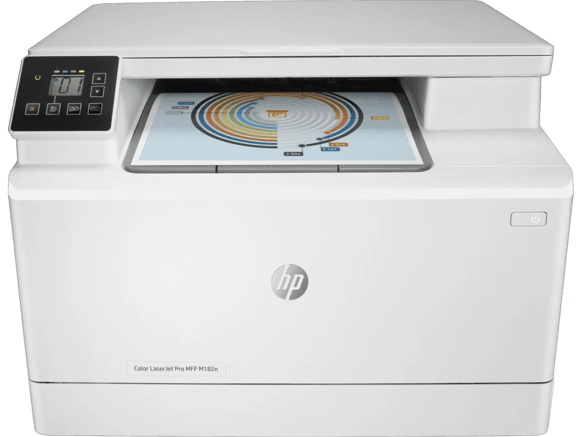 HP Color LaserJet Pro MFP M182n Printer (7KW54A)