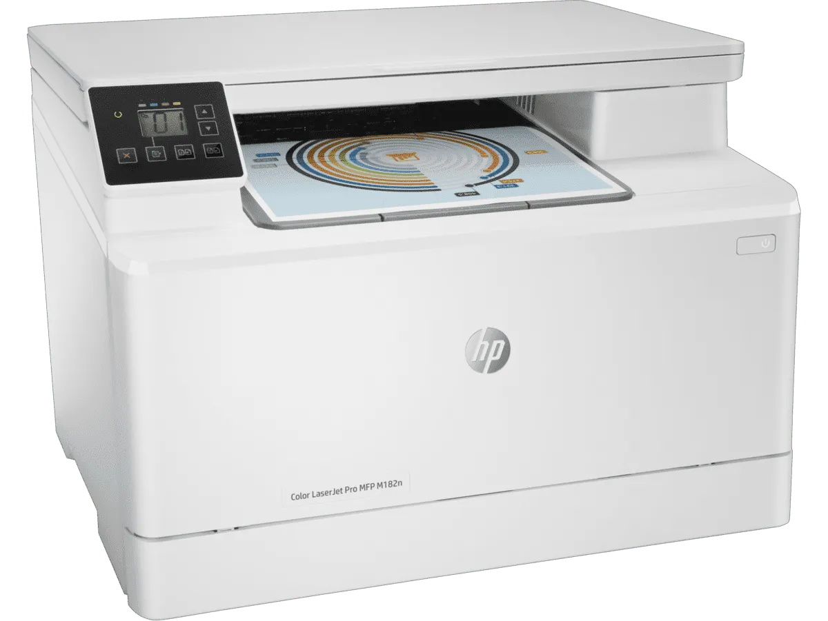 HP Color LaserJet Pro MFP M182n Printer (7KW54A)
