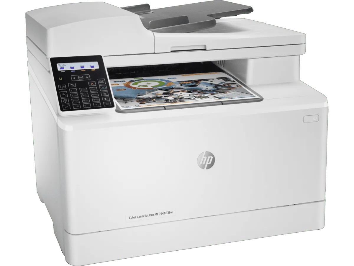 HP Color LaserJet Pro MFP M183fw Printer (7KW56A)