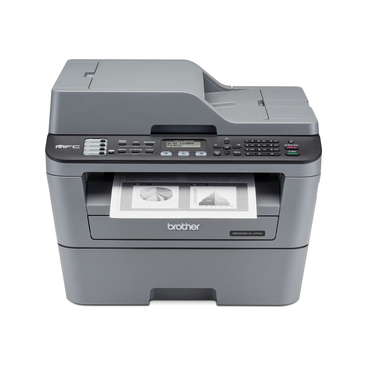 Brother MFC-L2700D Laser Printer (MFC-L2700D)