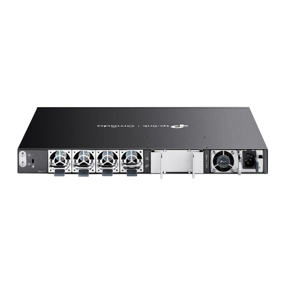Omada 24-Port Gigabit Stackable L3 Managed PoE+ Switch with 4 10G Slots