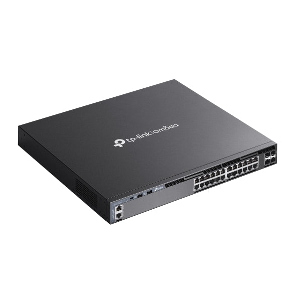 Omada 24-Port Gigabit Stackable L3 Managed Switch with 4 10G Slots