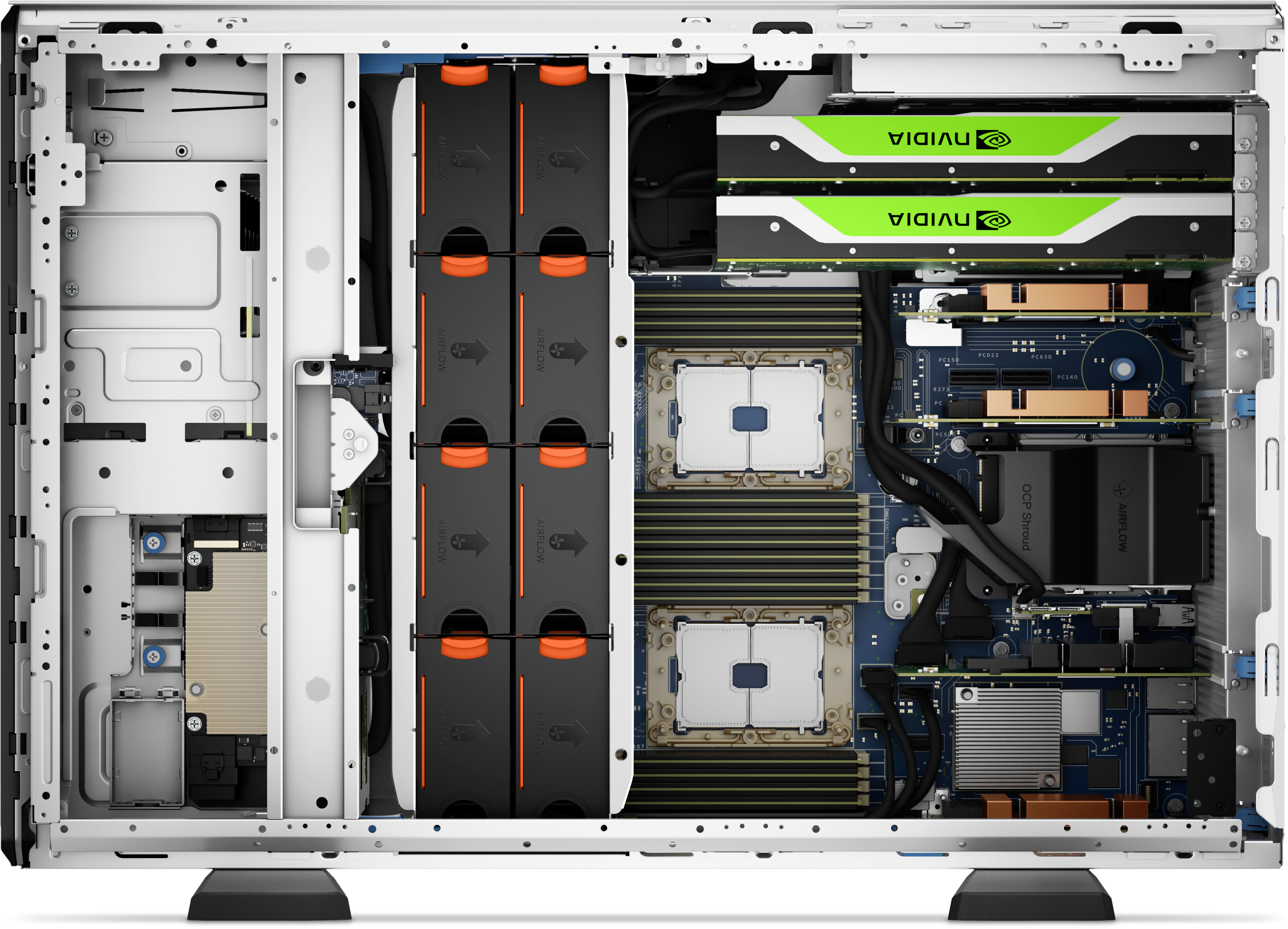 PowerEdge T550 Tower Server (T550-4309Y-8-16G-600-755-3YNBD)