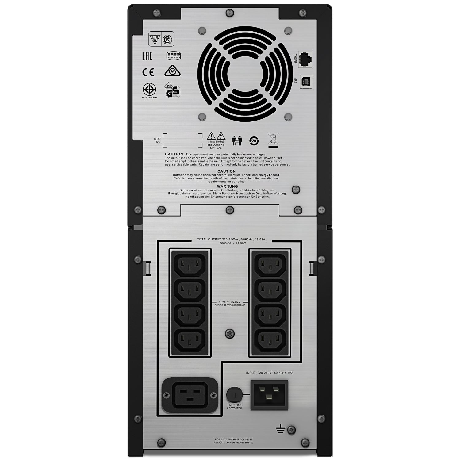 Smart-UPS C 3000VA LCD 230V (SMC3000I)