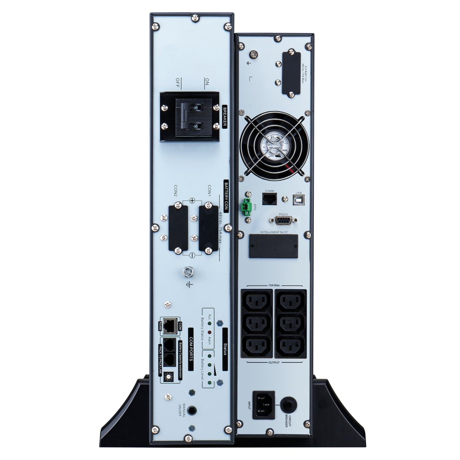 APC Easy UPS On-Line, 1000VA, Lithium-ion, Rack/Tower 4U, 230V (SRVL1KRILRK)
