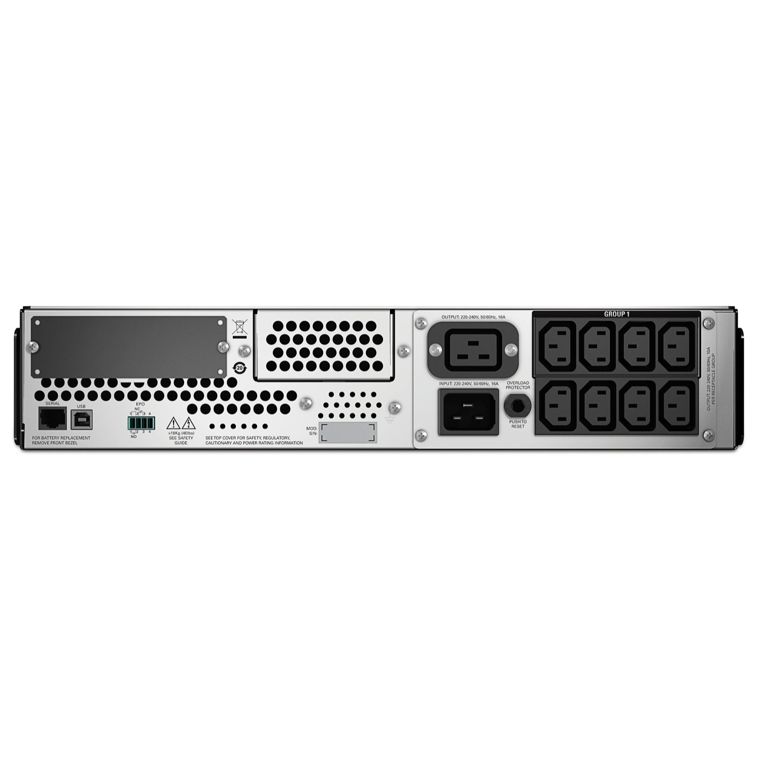 APC Smart-UPS SMT 3000VA 230V Rack-Mountable (SMT3000RMI2U)