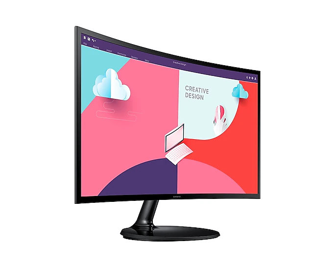 Samsung 24" Essential Curved Monitor S3 S36C (LS24C360EA)