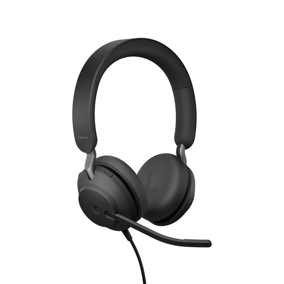 Jabra Evolve2 40 MS Stereo Black with USB C (24089-999-899)