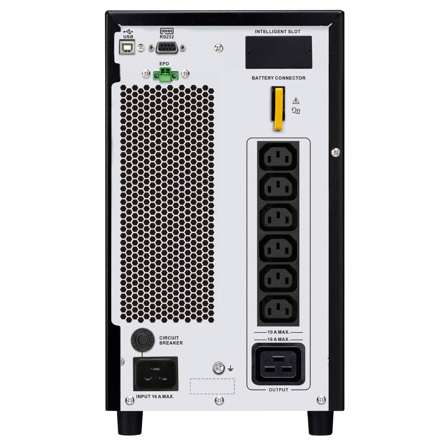 APC Easy UPS On-Line 3kVA/2700W 230V 6x IEC C13 + 1x IEC C19 outlets (SRV3KI-E)
